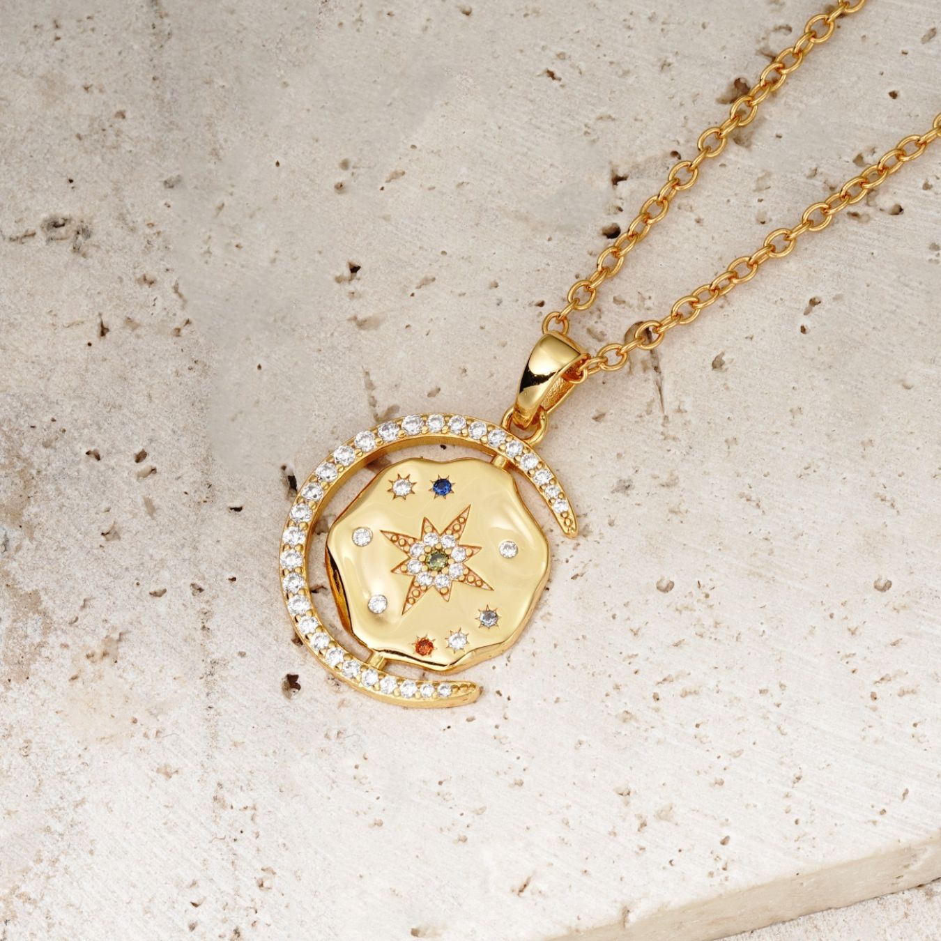 My Sun, Moon & Stars Necklace 2.0