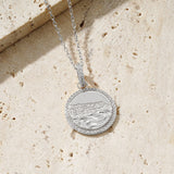 Lange Halskette - Silber