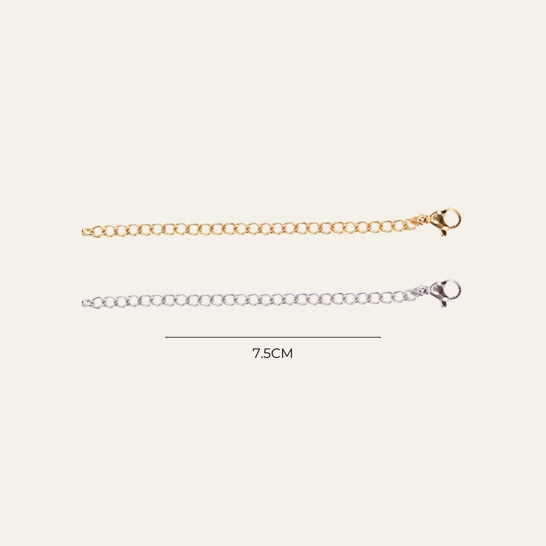 925 Sterling Silver Extension Gold - Mettle & Bloom