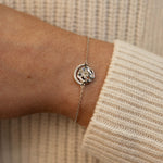 Silver Moon & Stars Bracelet