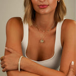 Gold Aura Chakra Necklace