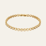 Bezel Tennis Bracelet
