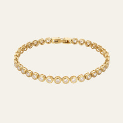 Bezel Tennis Bracelet