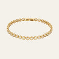 Bezel Tennis Bracelet