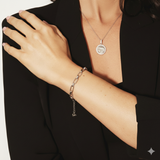 Klassisches Gliederarmband - Silber