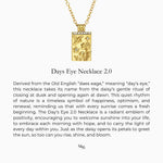 Days Eye Necklace - Mettle & Bloom
