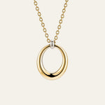 Duet Necklace - Two Tone - Mettle & Bloom