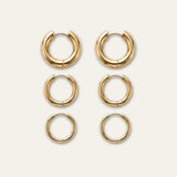 Echo Hoops Trio Set