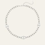 Embellished Solas Chain Silver - Mettle & Bloom