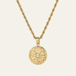 Intuition Necklace 14k gold plated - water resistant - Mettle & Bloom