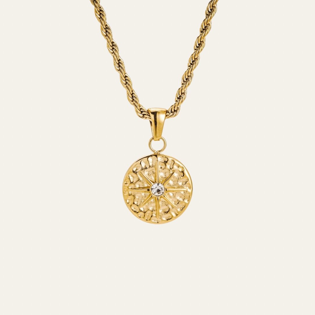 Intuition Necklace 14k gold plated - water resistant - Mettle & Bloom