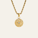 Intuition Necklace 14k gold plated - water resistant - Mettle & Bloom