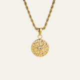 Intuition Necklace 14k gold plated - water resistant - Mettle & Bloom