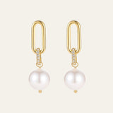 Isola Pearl Drop Earrings - Mettle & Bloom