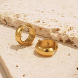 Journey Hoops Gold Gold - Mettle & Bloom