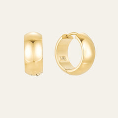 Journey Hoops Gold Gold - Mettle & Bloom