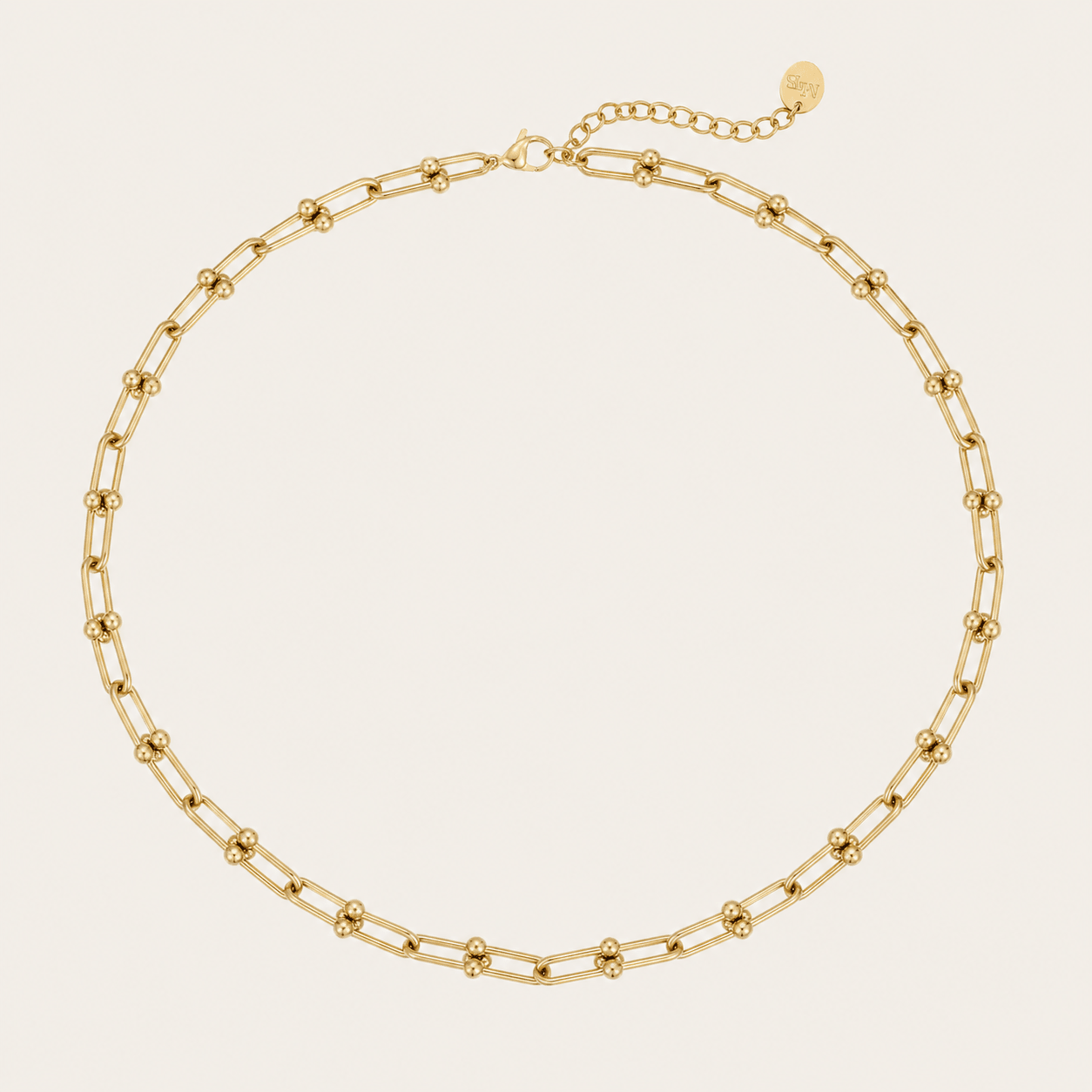 Lock Link Necklace - Mettle & Bloom