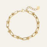 Lock Link Bracelet