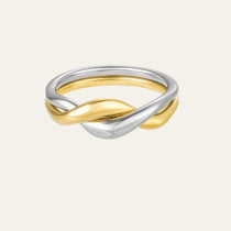 Lumina Ring - Two Tone 6 / small (L) - Mettle & Bloom