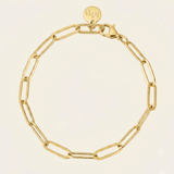 Mini Link Bracelet - Gold - Mettle & Bloom