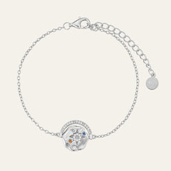 My Sun, Moon & Stars Bracelet - Silver - Mettle & Bloom