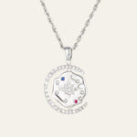 My Sun, Moon & Stars Rope Chain - Silver - Mettle & Bloom