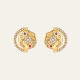 My Sun, Moon & Stars Studs Gold 14k gold plated - water resistant - Mettle & Bloom