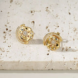 Mein Sonne, Mond & Sterne Halskette & Ohrstecker Set