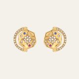 My Sun, Moon & Stars Studs Gold