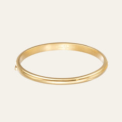 Nurture Classic Bangle Gold - Mettle & Bloom