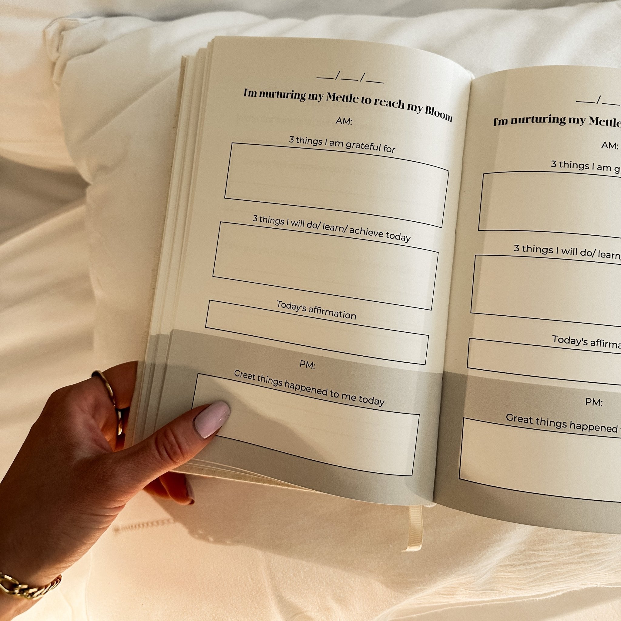 Nurture Your Mettle Growth & Gratitude Journal - Mettle & Bloom