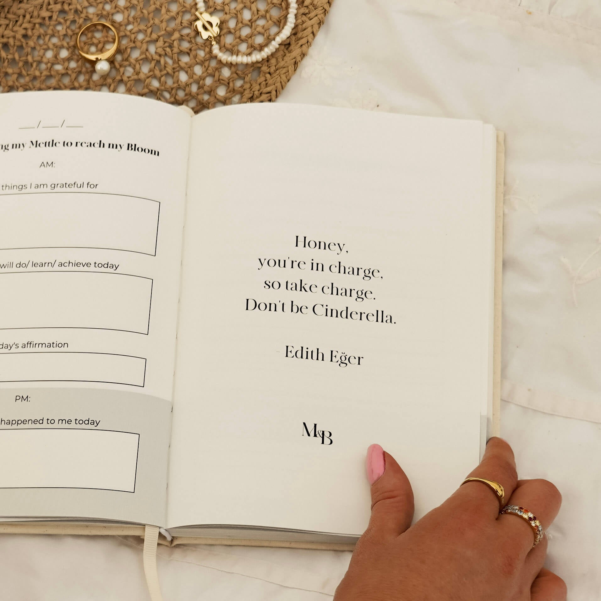 Nurture Your Mettle Growth & Gratitude Journal - Mettle & Bloom