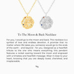 story cards are a big part of mettle and blooms gifting experience. here you see the card that comes with the necklace. it narrates the story behind the necklaces. 
