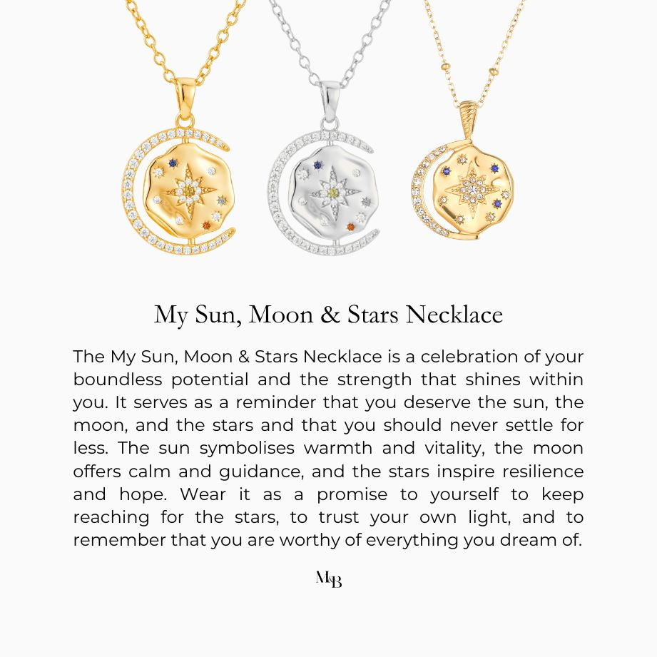 My Sun, Moon & Stars Necklace 3.0
