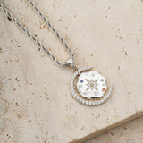 My Sun, Moon & Stars Rope Chain - Silver