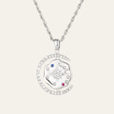 My Sun, Moon & Stars Rope Chain - Silver