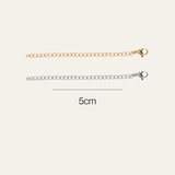Stainless Steel Extension Gold 5cm - Mettle & Bloom