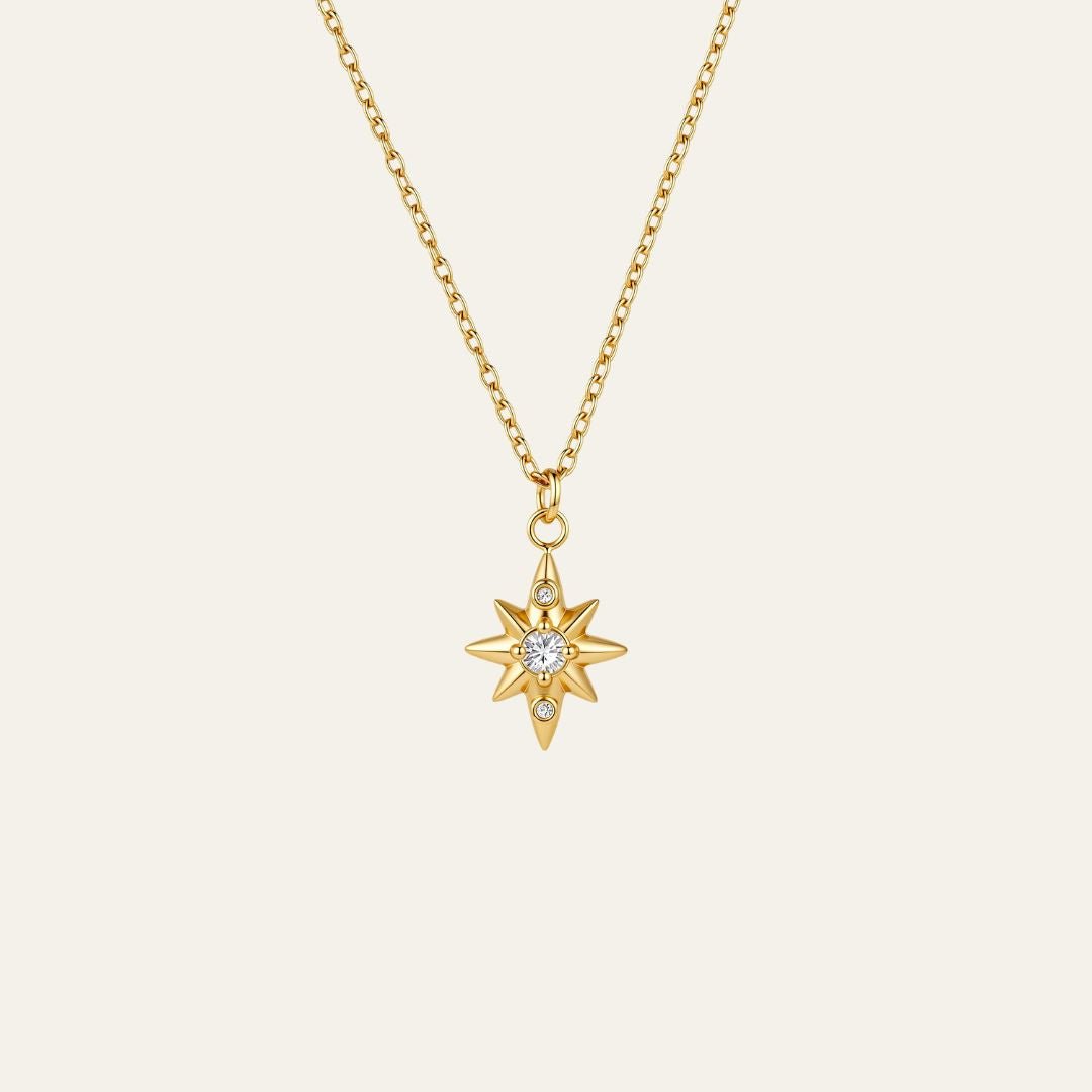 Star Drop Necklace - Mettle & Bloom