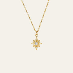 Star Drop Necklace - Mettle & Bloom