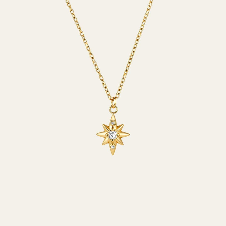 Star Drop Necklace - Mettle & Bloom