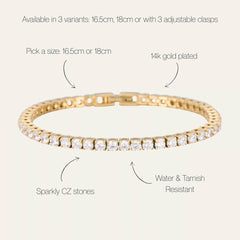Luxe Timeless Tennis Bracelet