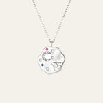 To The Moon & Back Necklace - Silver - Mettle & Bloom