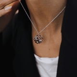 To The Moon & Back Necklace - Silver - Mettle & Bloom