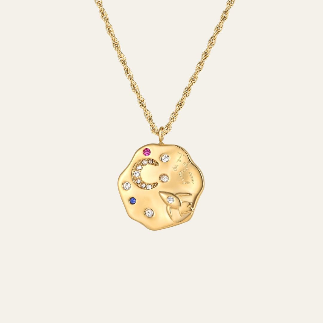 To The Moon & Back Rope Chain - Gold - Mettle & Bloom