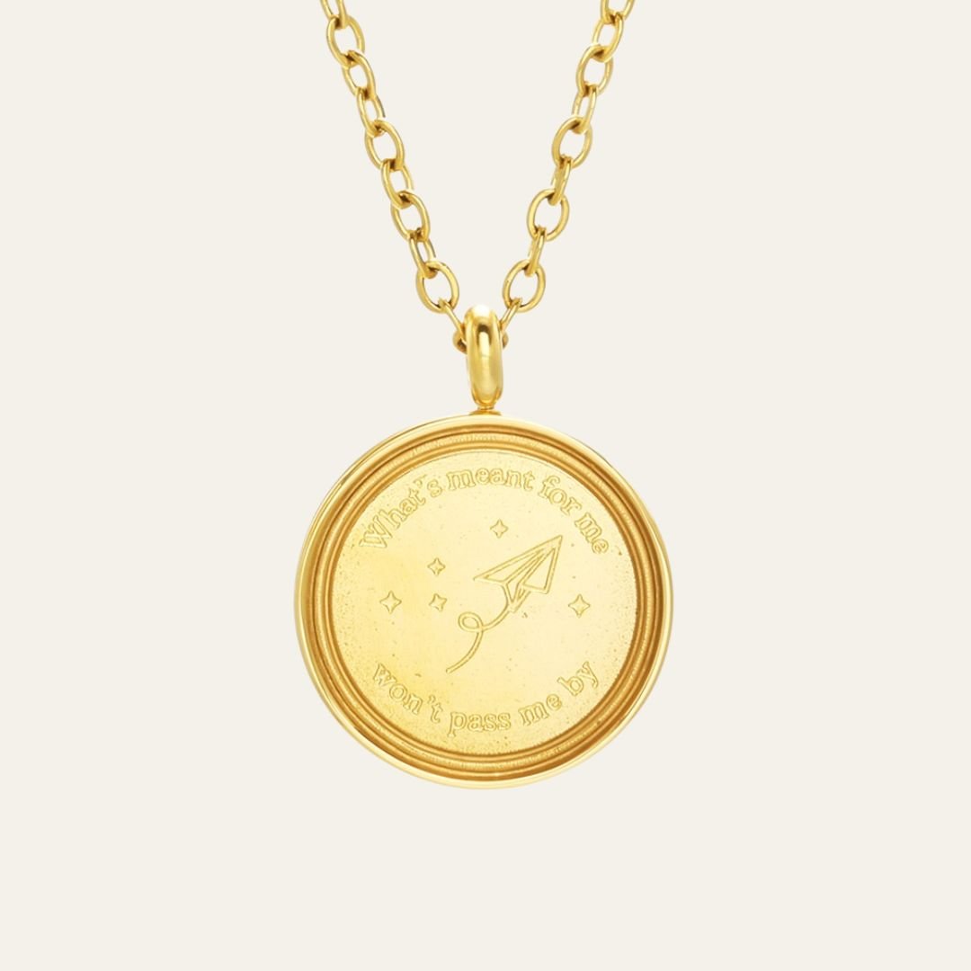 What's Meant For Me Won't Pass Me By Necklace - Mettle & Bloom